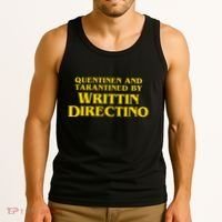 Quentinen And Tarantined By Writtin Directino Tank Top thumb 3