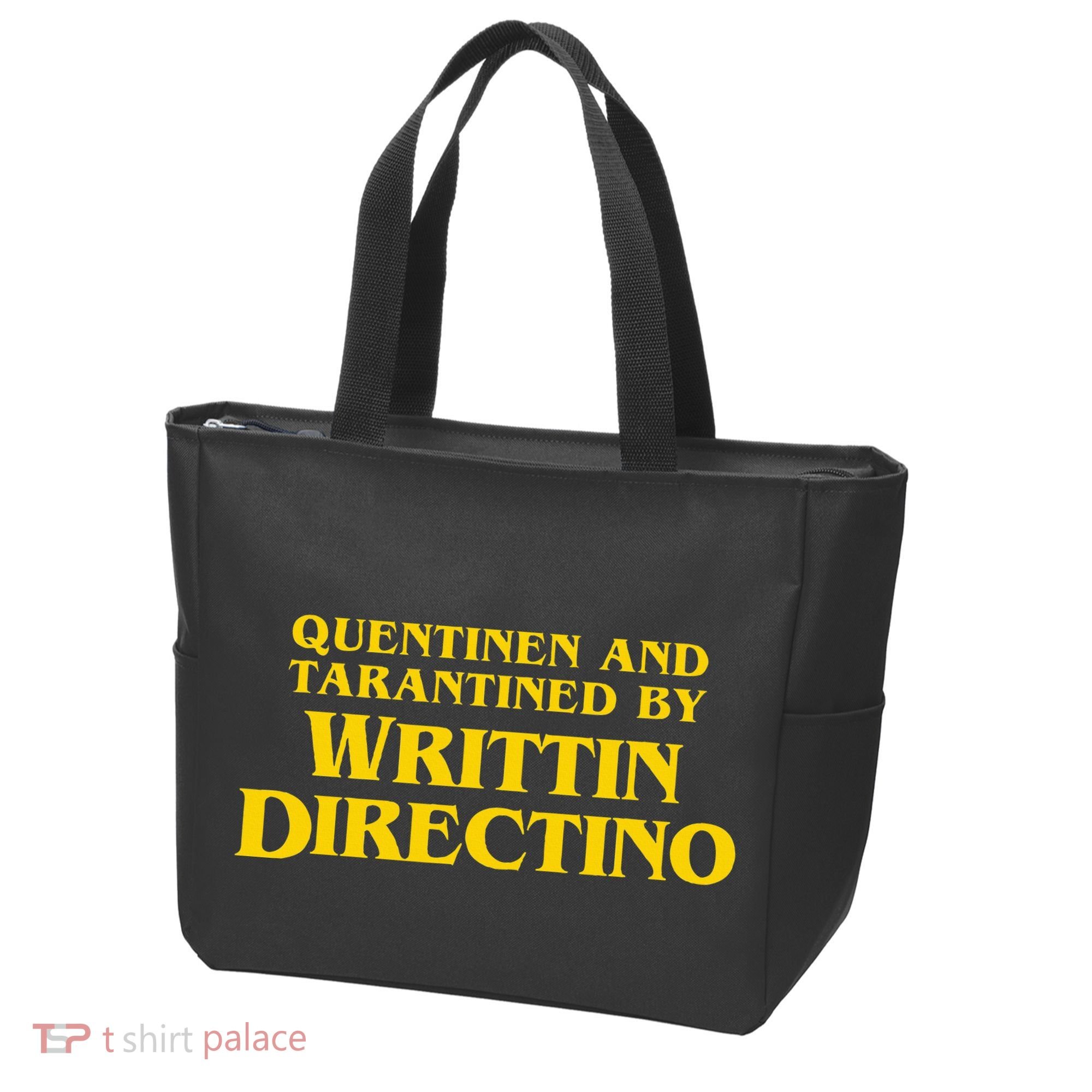 Quentinen And Tarantined By Writtin Directino Tote Bag