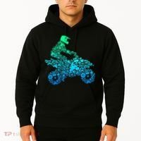 Quad Biker Atv 4 Wheeler Funny Quad Gift Hoodie thumb 2