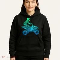 Quad Biker Atv 4 Wheeler Funny Quad Gift Hoodie thumb 5
