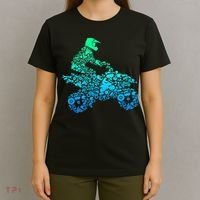 Quad Biker Atv 4 Wheeler Funny Quad Gift T-Shirt thumb 4