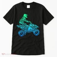Quad Biker Atv 4 Wheeler Funny Quad Gift Tall T-Shirt thumb 0