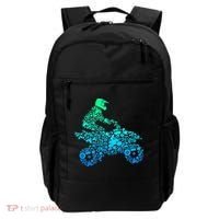 Quad Biker Atv 4 Wheeler Funny Quad Gift Backpack thumb 0