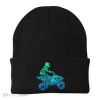 Quad Biker Atv 4 Wheeler Funny Quad Gift Beanie thumb 0