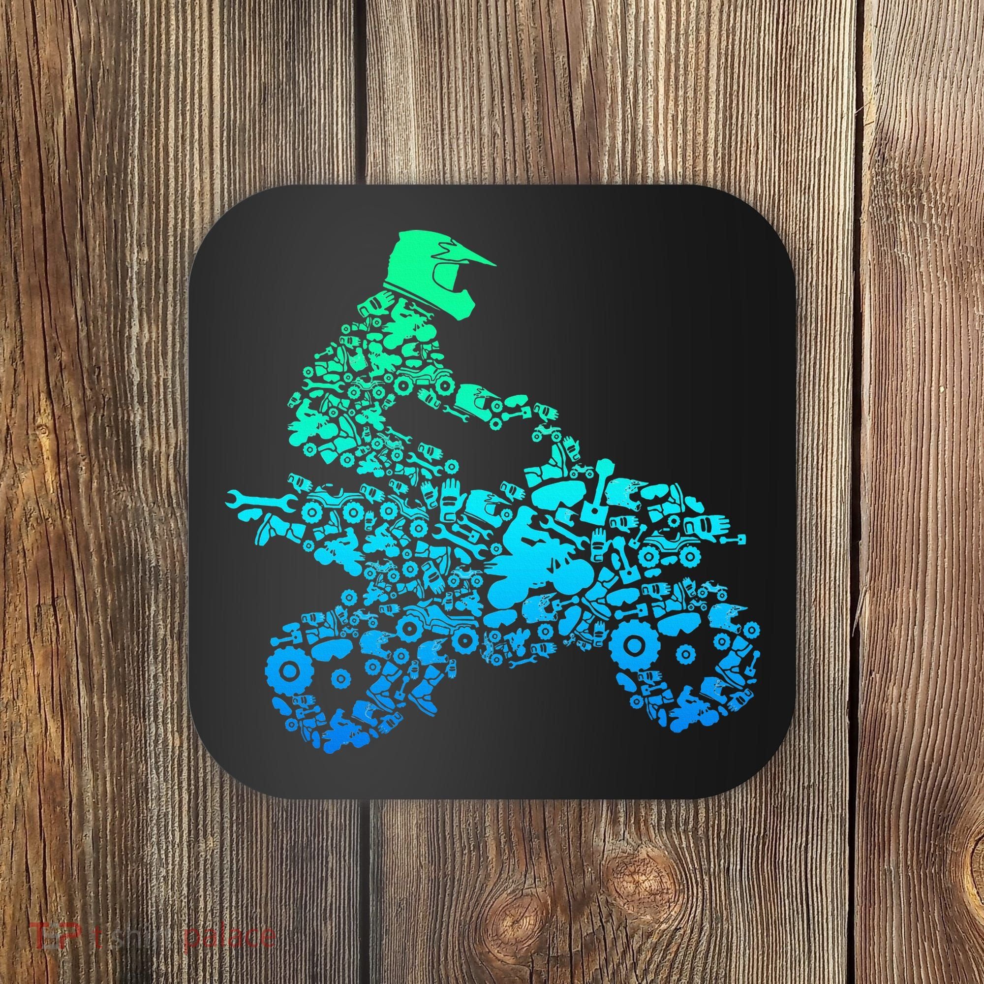Quad Biker Atv 4 Wheeler Funny Quad Gift Coaster