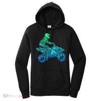 Quad Biker Atv 4 Wheeler Funny Quad Gift Women's Hoodie thumb 0