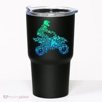 Quad Biker Atv 4 Wheeler Funny Quad Gift Tumbler thumb 0