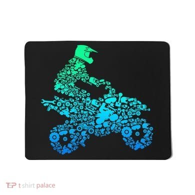 Quad Biker Atv 4 Wheeler Funny Quad Gift Mousepad