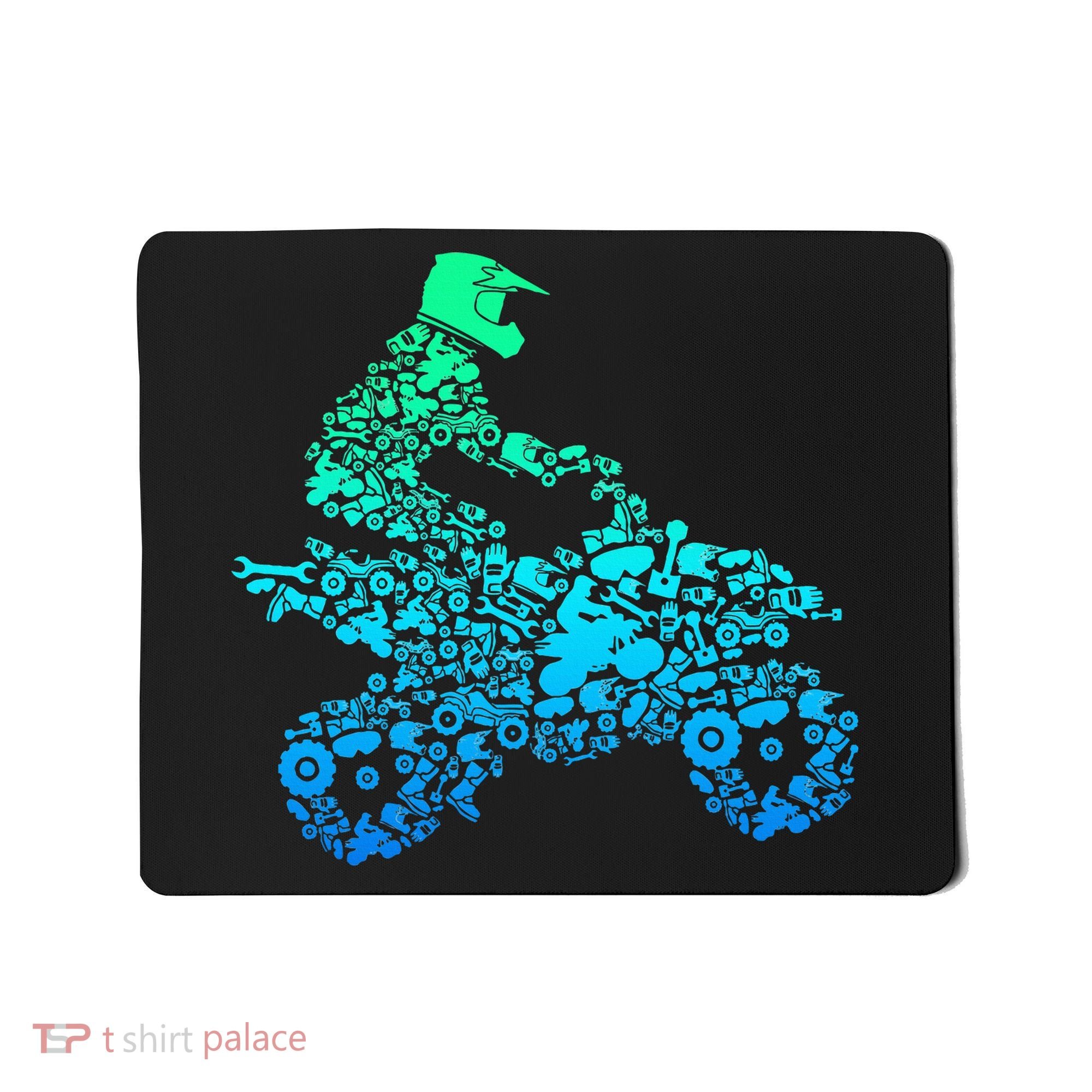 Quad Biker Atv 4 Wheeler Funny Quad Gift Mousepad