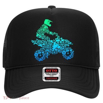 Quad Biker Atv 4 Wheeler Funny Quad Gift Hat