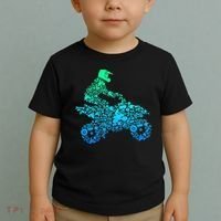 Quad Biker Atv 4 Wheeler Funny Quad Gift Toddler T-Shirt thumb 2