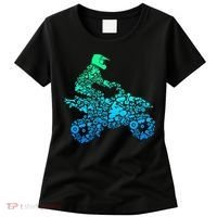 Quad Biker Atv 4 Wheeler Funny Quad Gift Women's T-Shirt thumb 0