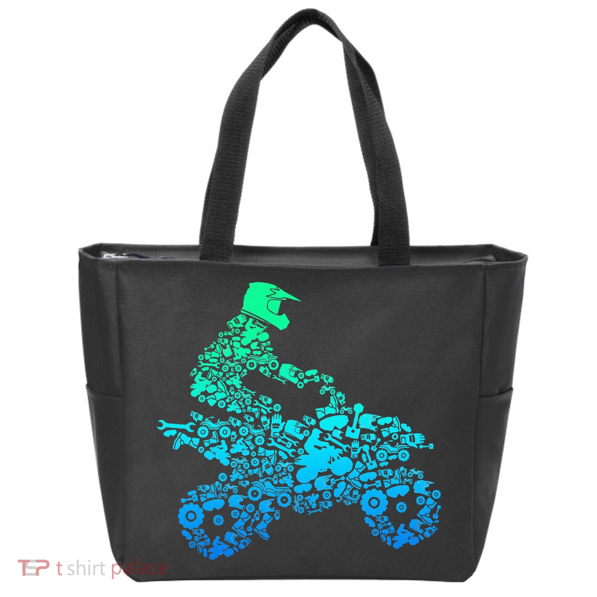 Quad Biker Atv 4 Wheeler Funny Quad Gift Tote Bag