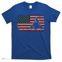 Quad Biker America Flag Gift I Atv Four Wheeler Quad Bike Gift T-Shirt thumb 0
