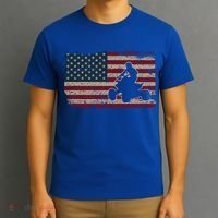 Quad Biker America Flag Gift I Atv Four Wheeler Quad Bike Gift T-Shirt thumb 3
