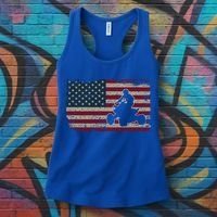 Quad Biker America Flag Gift I Atv Four Wheeler Quad Bike Gift Women's Tank Top thumb 3
