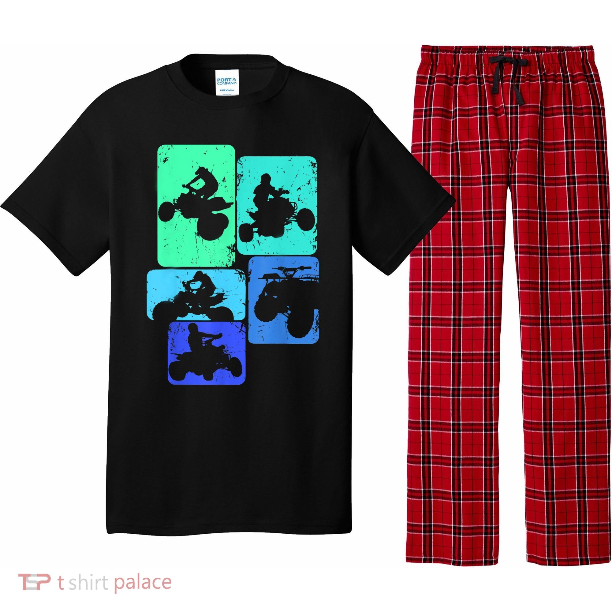 Quad Biker ATV 4 Wheeler Quad Boys Pajama Set