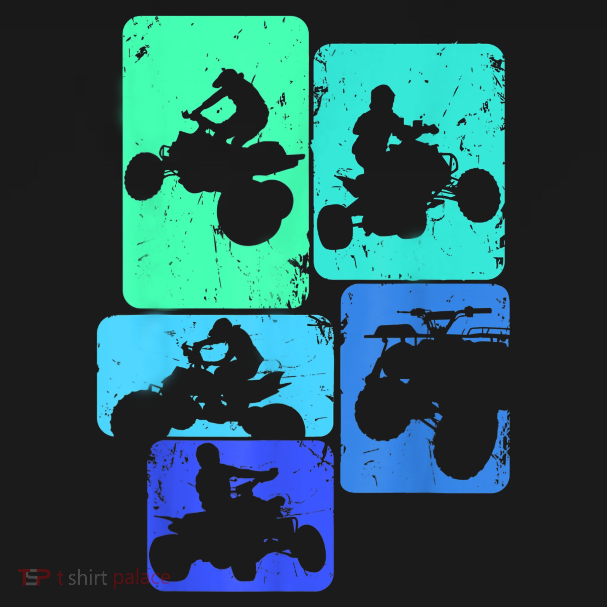 Quad Biker ATV 4 Wheeler Quad Boys Pajama Set