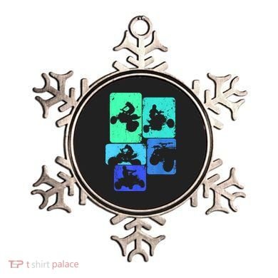 Quad Biker ATV 4 Wheeler Quad Boys Ornament