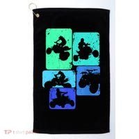 Quad Biker ATV 4 Wheeler Quad Boys Golf Towel thumb 0