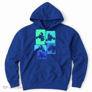 Quad Biker ATV 4 Wheeler Quad Boys Hoodie