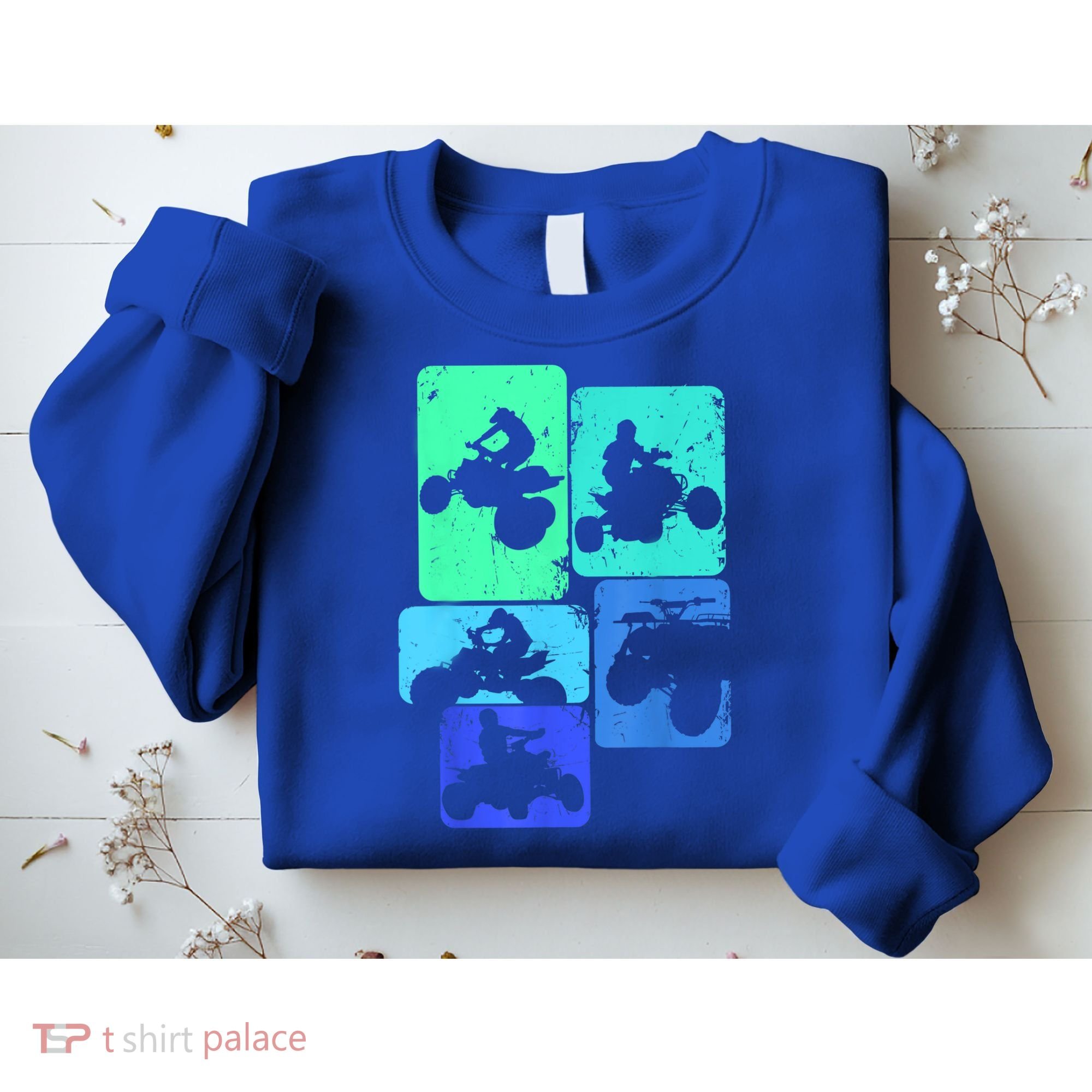 Quad Biker ATV 4 Wheeler Quad Boys Sweatshirt