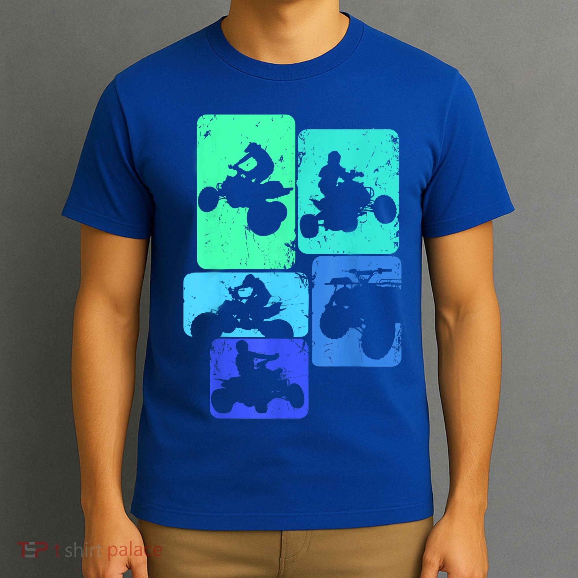 Quad Biker ATV 4 Wheeler Quad Boys T-Shirt
