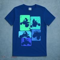 Quad Biker ATV 4 Wheeler Quad Boys T-Shirt thumb 5
