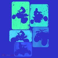 Quad Biker ATV 4 Wheeler Quad Boys Coaster thumb 2