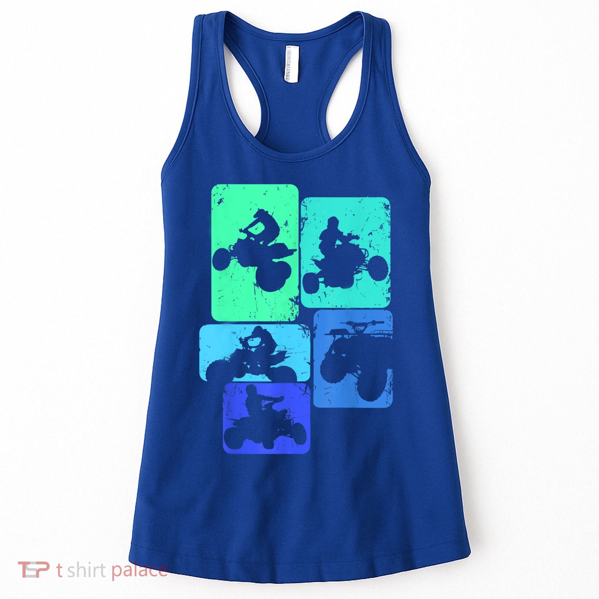 Quad Biker ATV 4 Wheeler Quad Boys Women's Tank Top