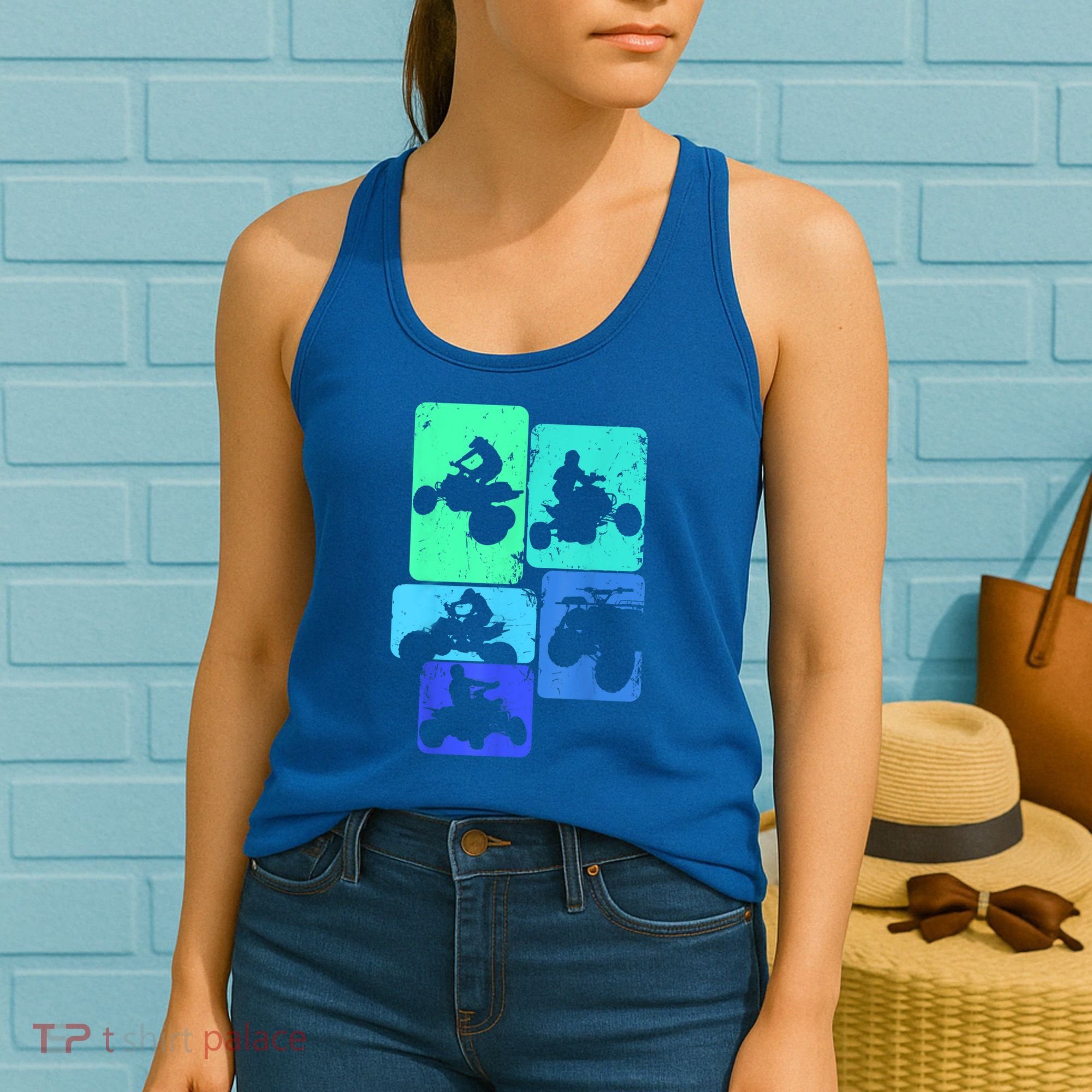 Quad Biker ATV 4 Wheeler Quad Boys Women's Tank Top