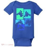 Quad Biker ATV 4 Wheeler Quad Boys Baby Bodysuit thumb 0