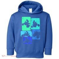 Quad Biker ATV 4 Wheeler Quad Boys Toddler Hoodie thumb 0