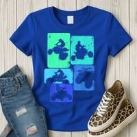 Quad Biker ATV 4 Wheeler Quad Boys Women's T-Shirt thumb 3