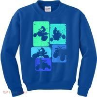 Quad Biker ATV 4 Wheeler Quad Boys Kids Sweatshirt thumb 0