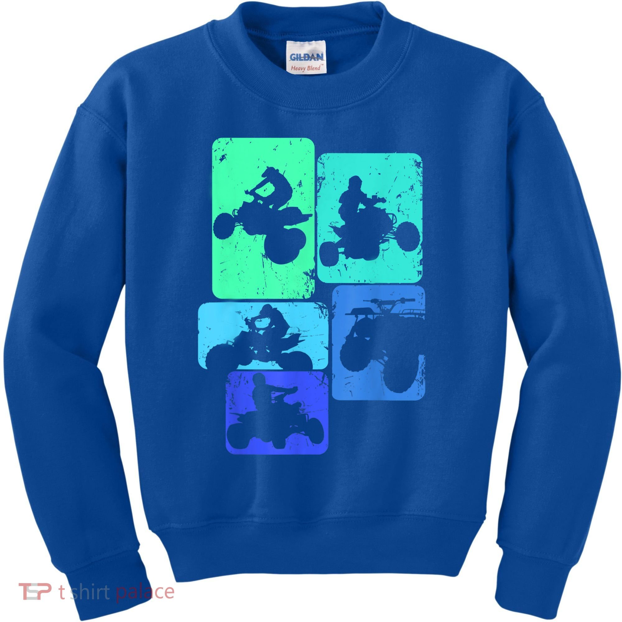 Quad Biker ATV 4 Wheeler Quad Boys Kids Sweatshirt