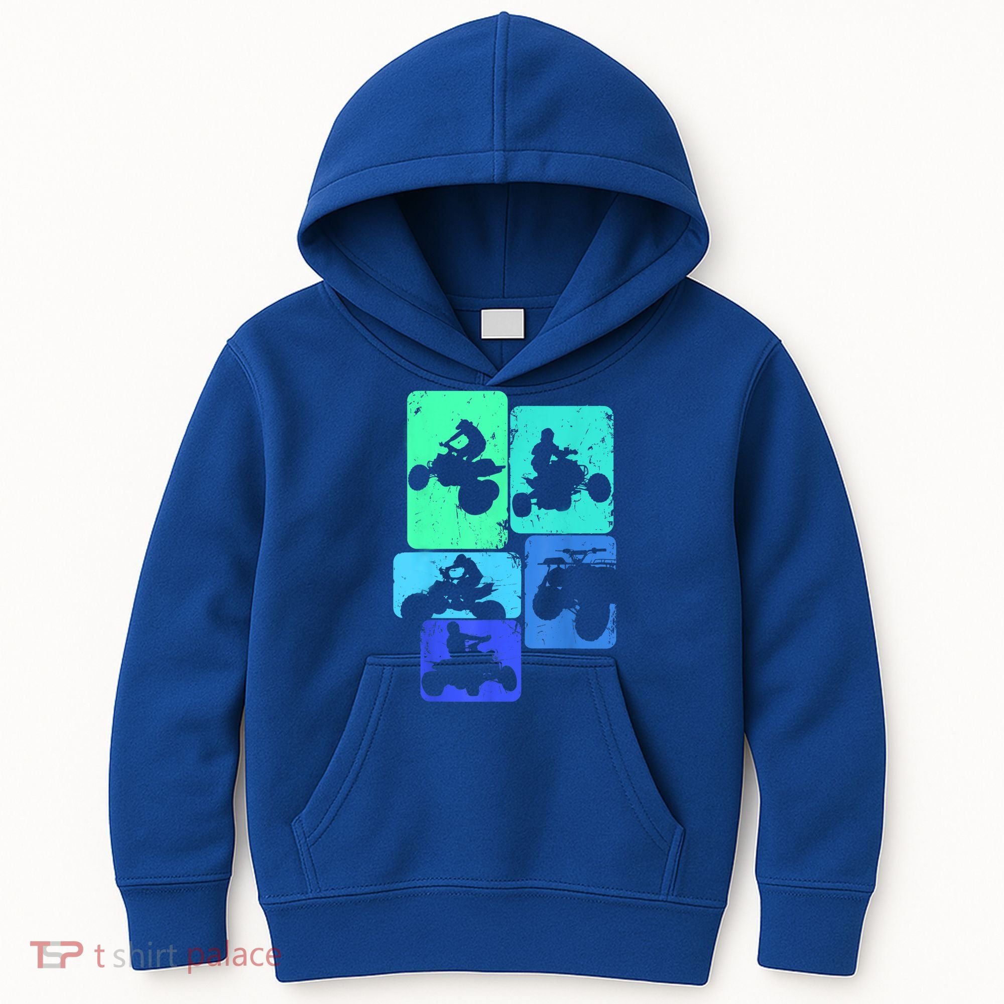 Quad Biker ATV 4 Wheeler Quad Boys Kids Hoodie