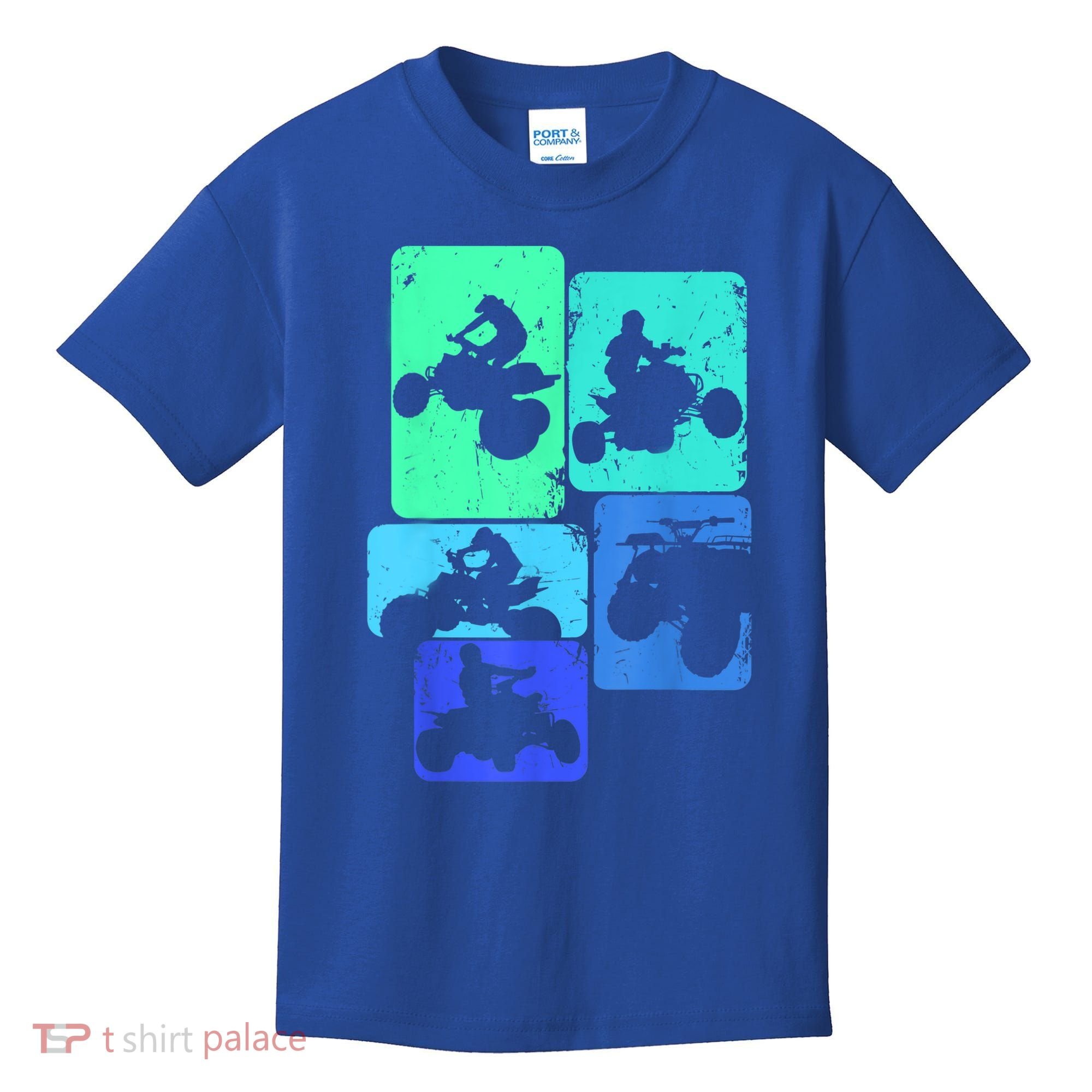 Quad Biker ATV 4 Wheeler Quad Boys Kids T-Shirt