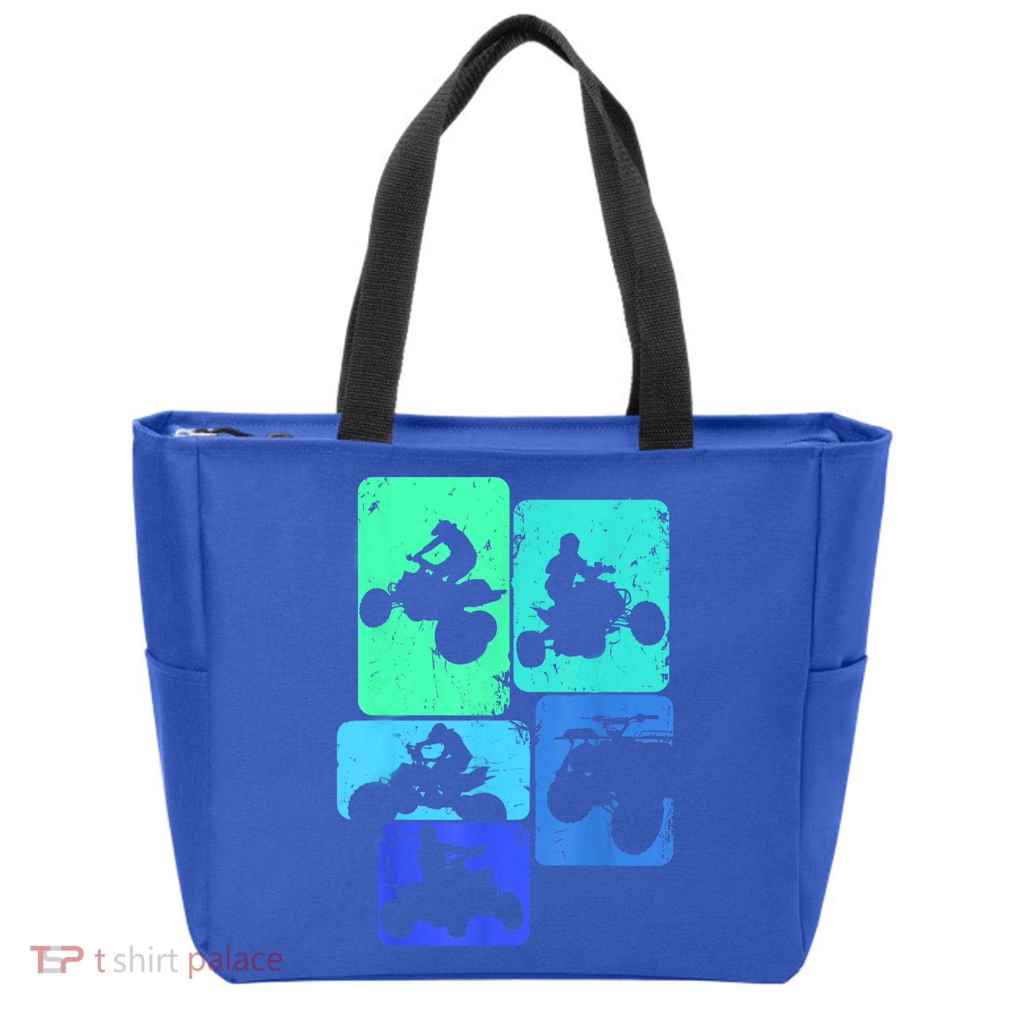 Quad Biker ATV 4 Wheeler Quad Boys Tote Bag