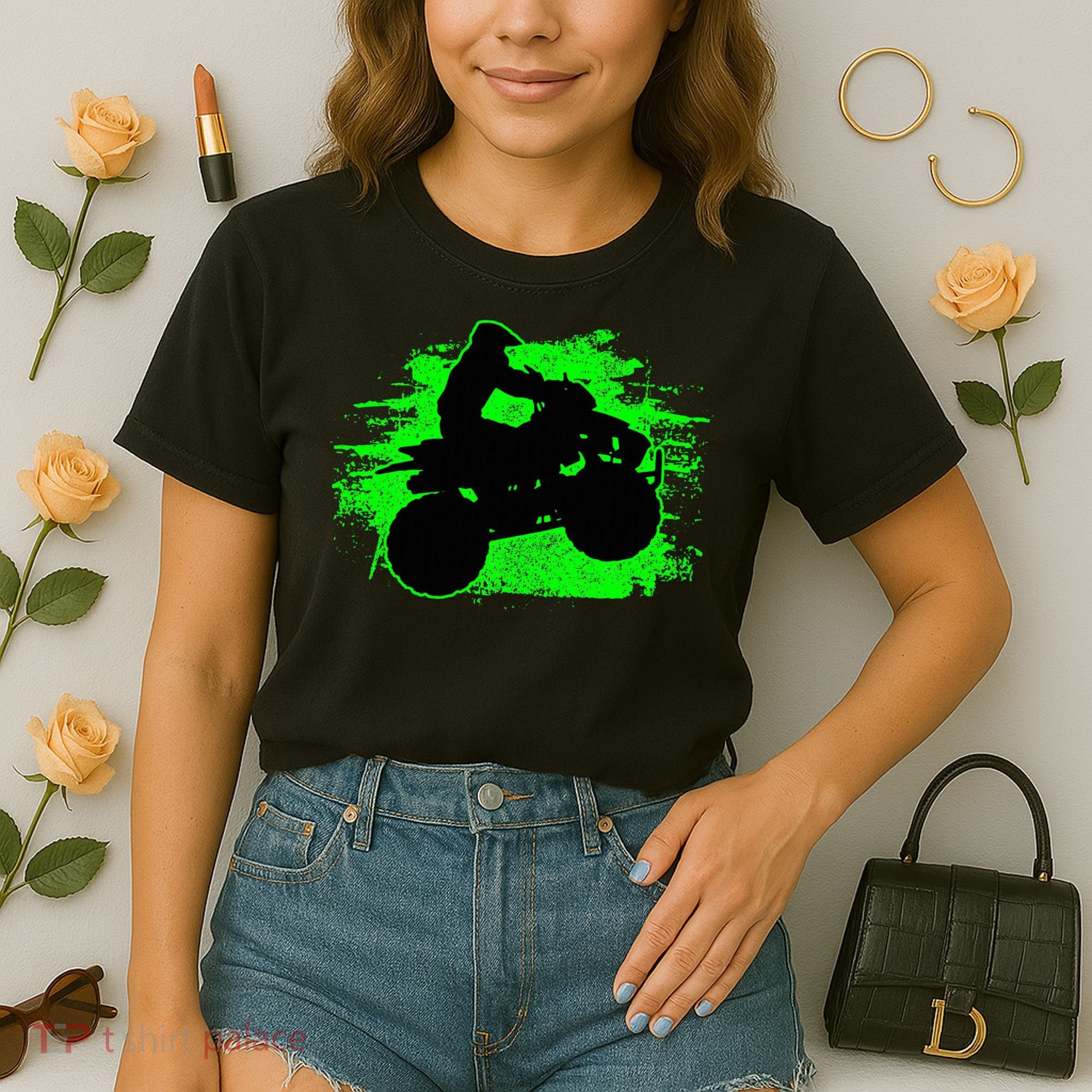 Quad Bike Atv Gift Comfort Colors Boxy T-Shirt