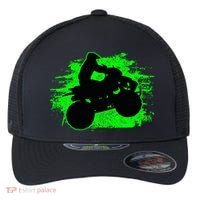 Quad Bike Atv Gift Flexfit Unipanel Trucker Cap thumb 0