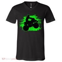 Quad Bike Atv Gift V-Neck T-Shirt thumb 0