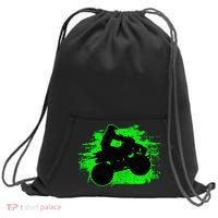 Quad Bike Atv Gift Sweatshirt Cinch Pack Bag thumb 0