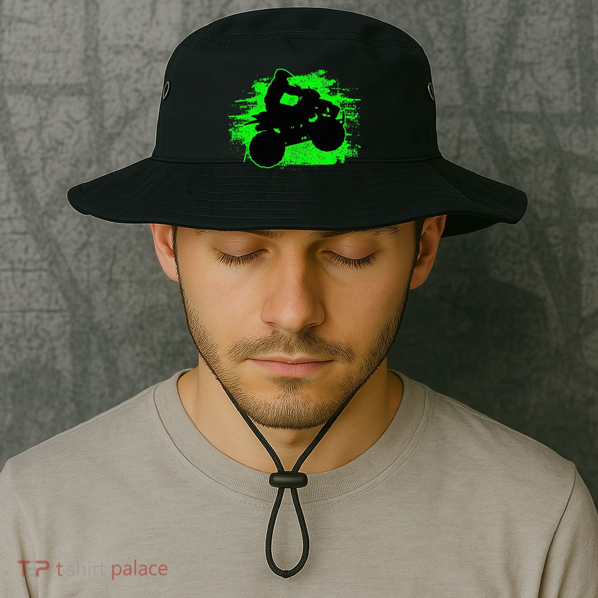 Quad Bike Atv Gift Bucket Hat