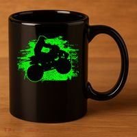 Quad Bike Atv Gift 11oz C Handle Ceramic Mug thumb 3