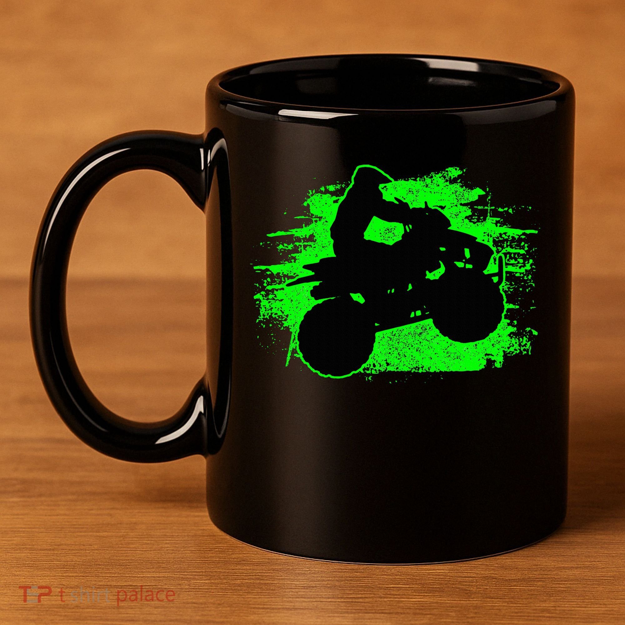 Quad Bike Atv Gift 11oz C Handle Ceramic Mug