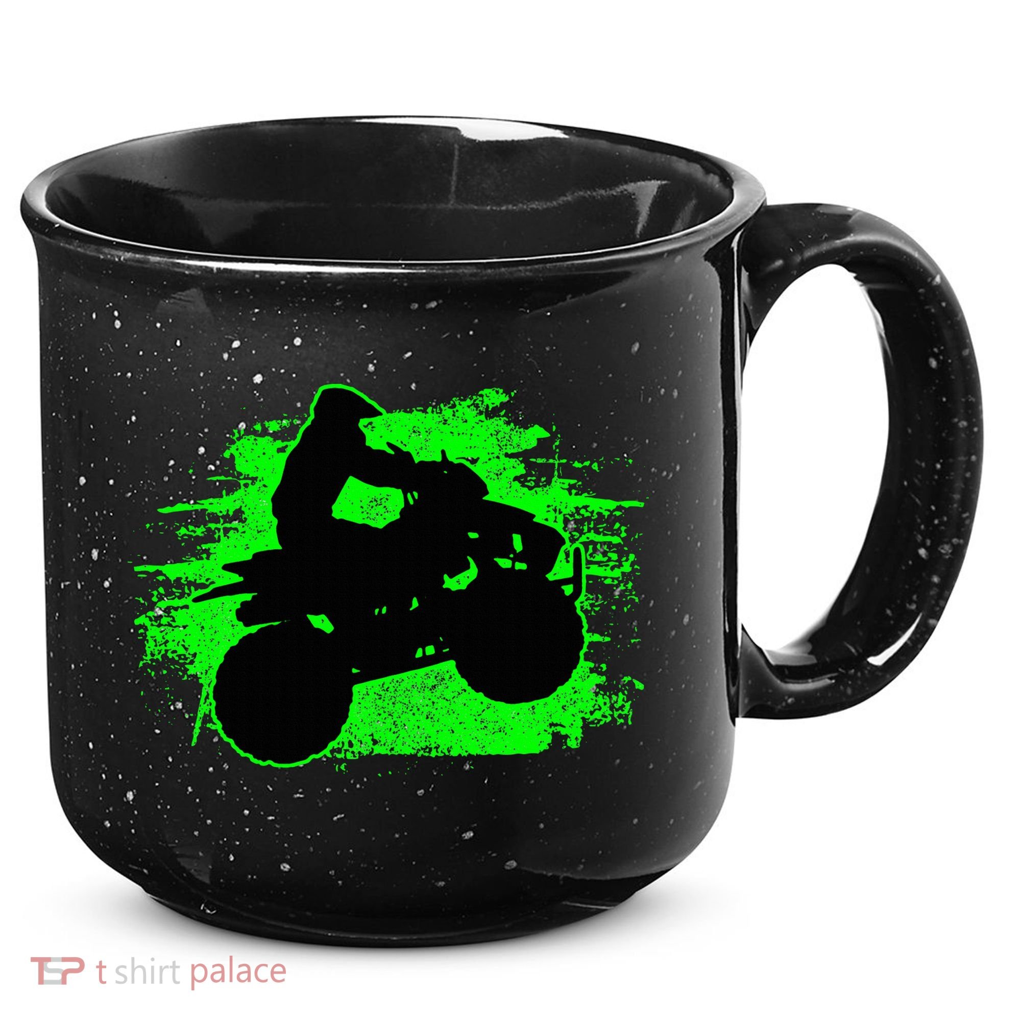 Quad Bike Atv Gift 15oz Campfire Ceramic Mug