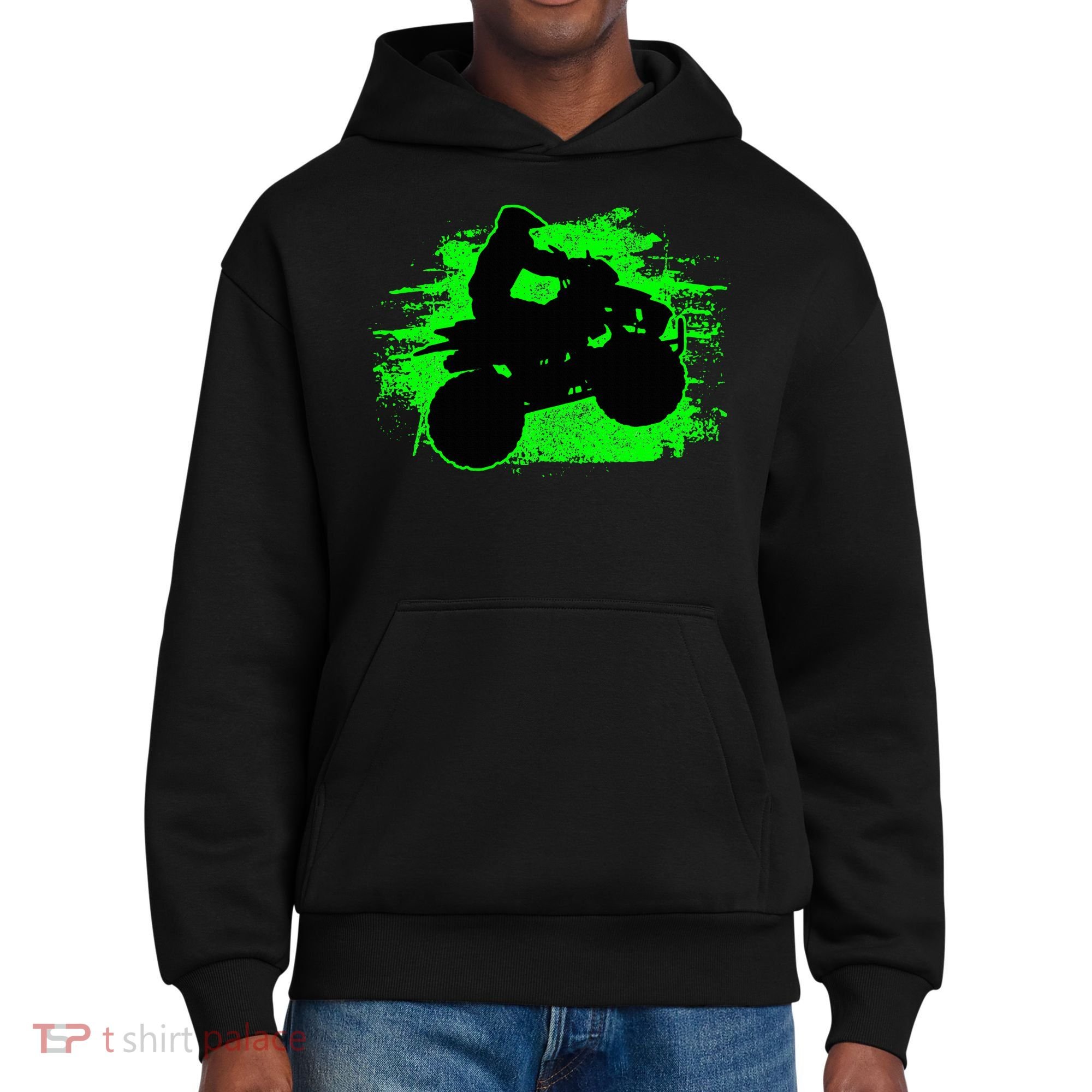 Quad Bike Atv Gift District V.I.T. Heavyweight Hoodie