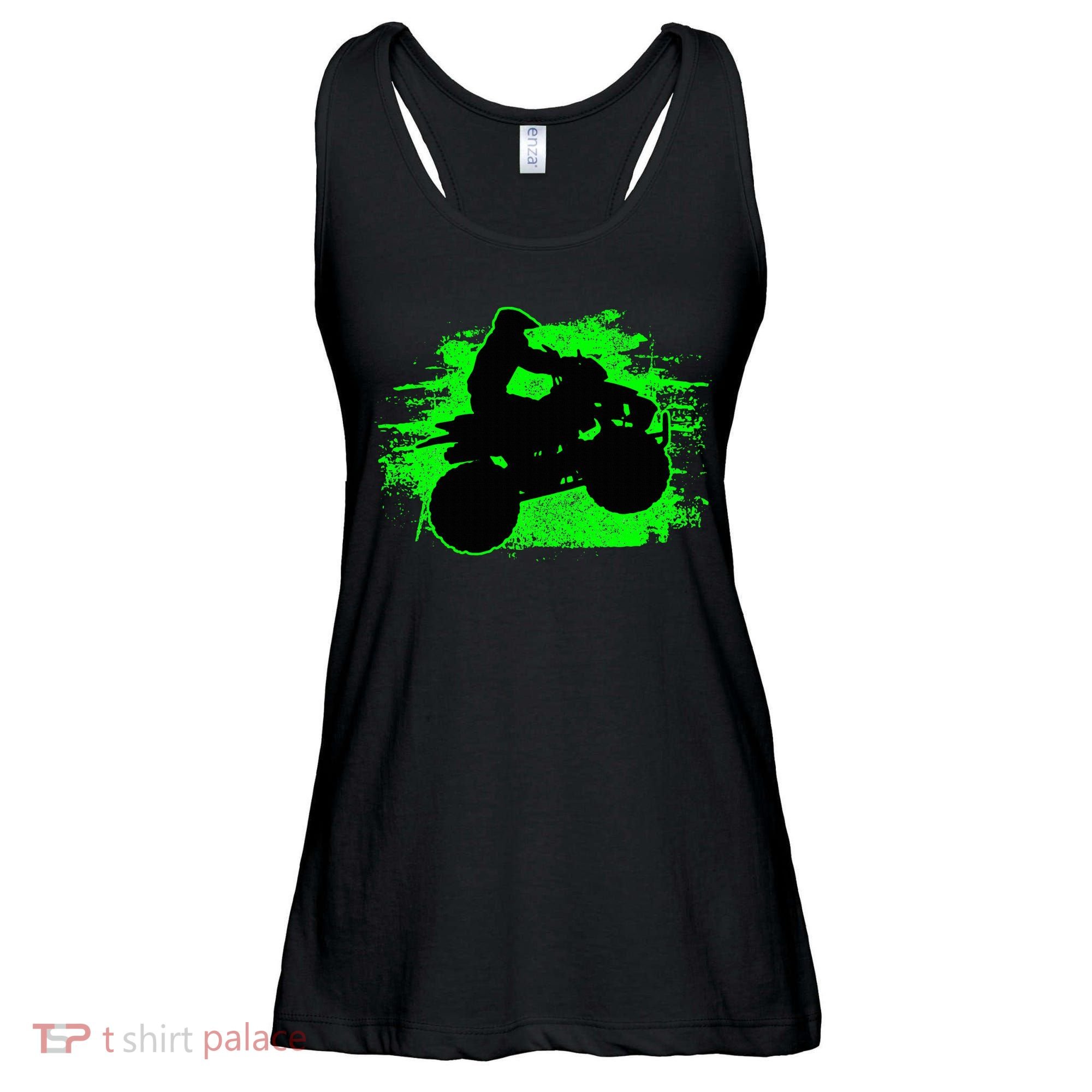 Quad Bike Atv Gift Ladies Essential Flowy Tank