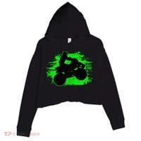Quad Bike Atv Gift Crop Fleece Hoodie thumb 0